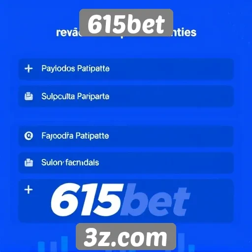 Métodos de pagamento no 615bet